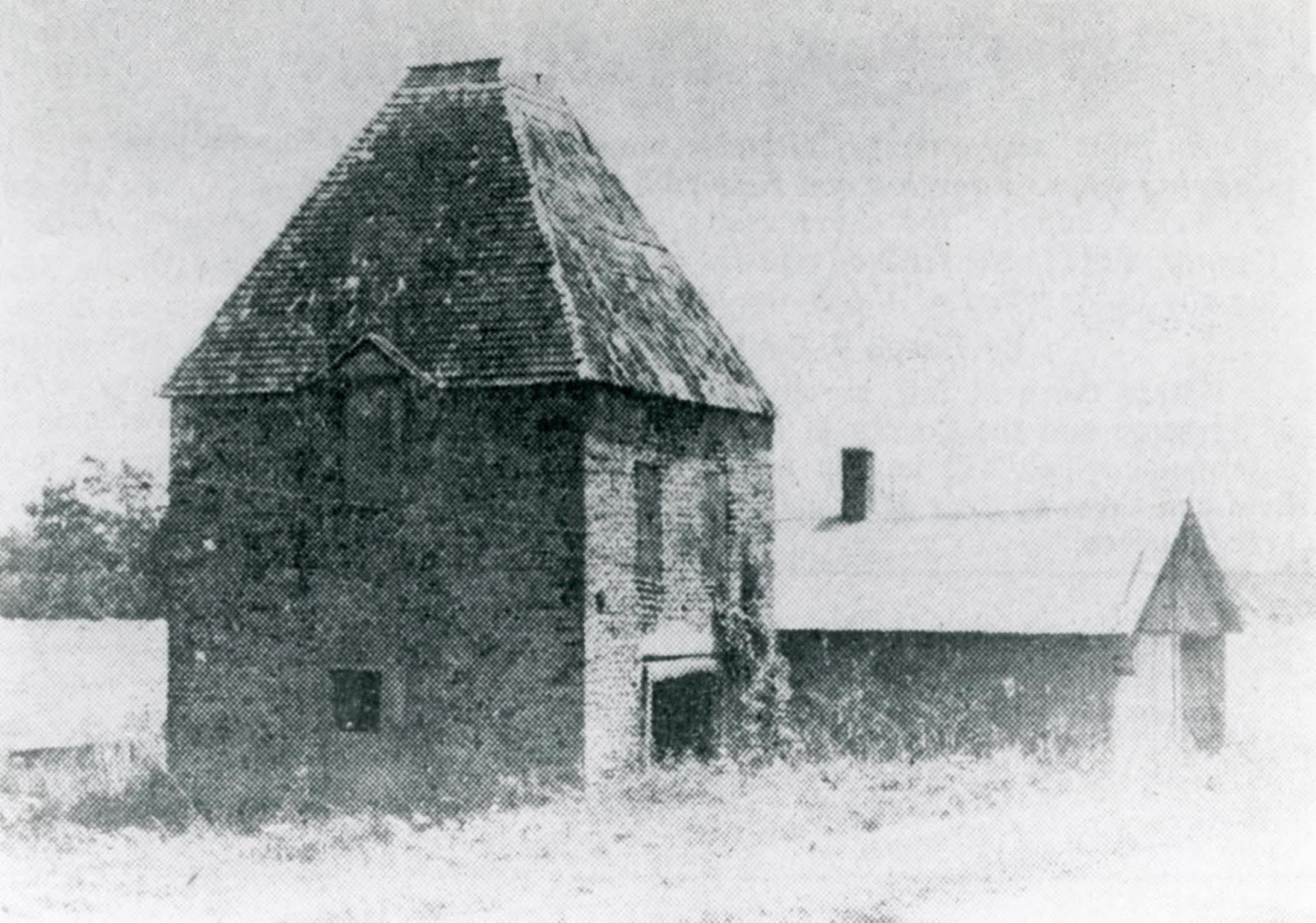 Hop kiln on Alfred Ogden farm near Randallsville